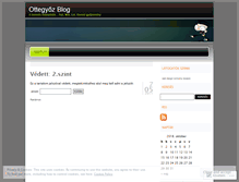 Tablet Screenshot of ottegyoz.wordpress.com