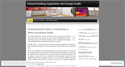 Desktop Screenshot of infraredenergyinspections.wordpress.com