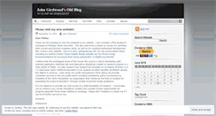 Desktop Screenshot of johngirdwood.wordpress.com