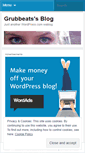 Mobile Screenshot of grubbeats.wordpress.com