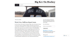 Desktop Screenshot of bigkevonhockey.wordpress.com
