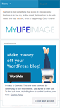 Mobile Screenshot of mylifeimage.wordpress.com