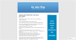 Desktop Screenshot of datetoyou.wordpress.com