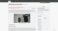 Desktop Screenshot of bereadyforservice.wordpress.com