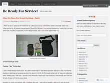 Tablet Screenshot of bereadyforservice.wordpress.com