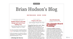 Desktop Screenshot of bhudson1.wordpress.com