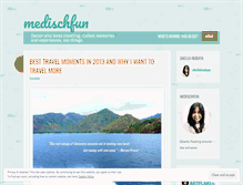 Tablet Screenshot of medischfun.wordpress.com