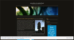 Desktop Screenshot of globalflood.wordpress.com