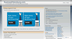 Desktop Screenshot of businesspetersburg.wordpress.com