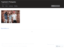 Tablet Screenshot of fogahstyles.wordpress.com