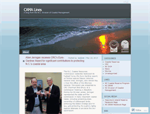 Tablet Screenshot of camalines.wordpress.com
