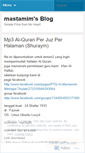 Mobile Screenshot of mastamim.wordpress.com