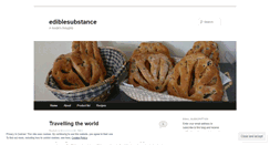 Desktop Screenshot of ediblesubstance.wordpress.com