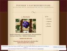 Tablet Screenshot of gaumenfreude.wordpress.com