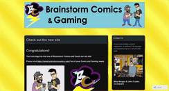 Desktop Screenshot of brainstormcomicsfrederick.wordpress.com