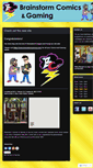 Mobile Screenshot of brainstormcomicsfrederick.wordpress.com