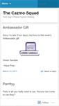 Mobile Screenshot of cazmosquad.wordpress.com