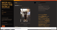 Desktop Screenshot of beerallovertheworld.wordpress.com