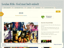 Tablet Screenshot of loulaskok.wordpress.com