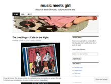 Tablet Screenshot of musicmeetsgirl.wordpress.com