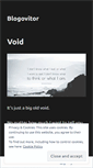 Mobile Screenshot of blogovitor.wordpress.com