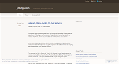 Desktop Screenshot of johnguinn.wordpress.com