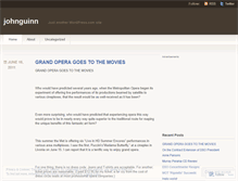 Tablet Screenshot of johnguinn.wordpress.com
