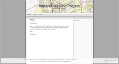 Desktop Screenshot of napagridproject.wordpress.com