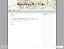Tablet Screenshot of napagridproject.wordpress.com