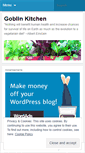 Mobile Screenshot of goblinkitchen.wordpress.com