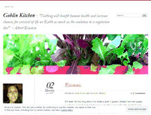 Tablet Screenshot of goblinkitchen.wordpress.com