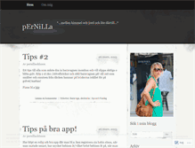 Tablet Screenshot of pernillaohlsson.wordpress.com