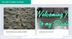 Desktop Screenshot of emkpainter.wordpress.com