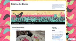 Desktop Screenshot of anisabreakingthesilence.wordpress.com