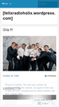 Mobile Screenshot of felixradioholix.wordpress.com