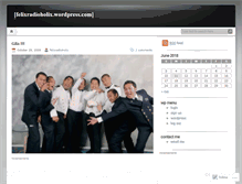 Tablet Screenshot of felixradioholix.wordpress.com