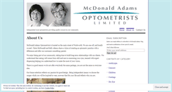 Desktop Screenshot of mcdonaldadams.wordpress.com