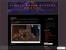 Tablet Screenshot of fdwde.wordpress.com