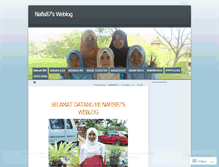 Tablet Screenshot of nafis87.wordpress.com