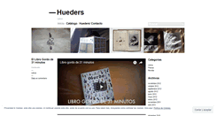 Desktop Screenshot of hueders.wordpress.com