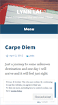 Mobile Screenshot of lynnlai.wordpress.com