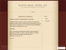 Tablet Screenshot of halalifiedmuslim.wordpress.com