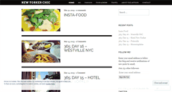 Desktop Screenshot of newyorkerchic.wordpress.com