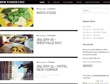 Tablet Screenshot of newyorkerchic.wordpress.com