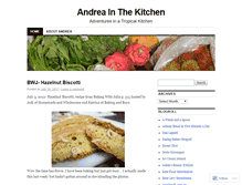 Tablet Screenshot of andreainthekitchen.wordpress.com