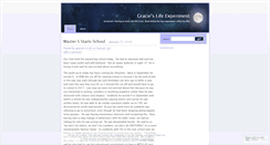 Desktop Screenshot of graciek.wordpress.com