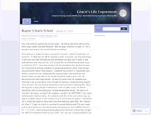 Tablet Screenshot of graciek.wordpress.com