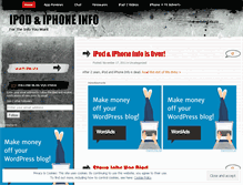 Tablet Screenshot of ipodandiphoneinfo.wordpress.com