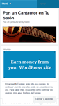 Mobile Screenshot of ponuncantautorentusalon.wordpress.com
