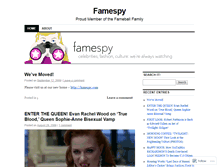 Tablet Screenshot of famespy.wordpress.com